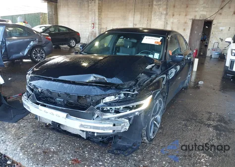 2019 Honda Accord Sport from USA, damaged, VIN 1HGCV1F34KA108948